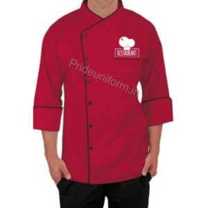 Personlized 3/4 Length Sleeve Chef Coat